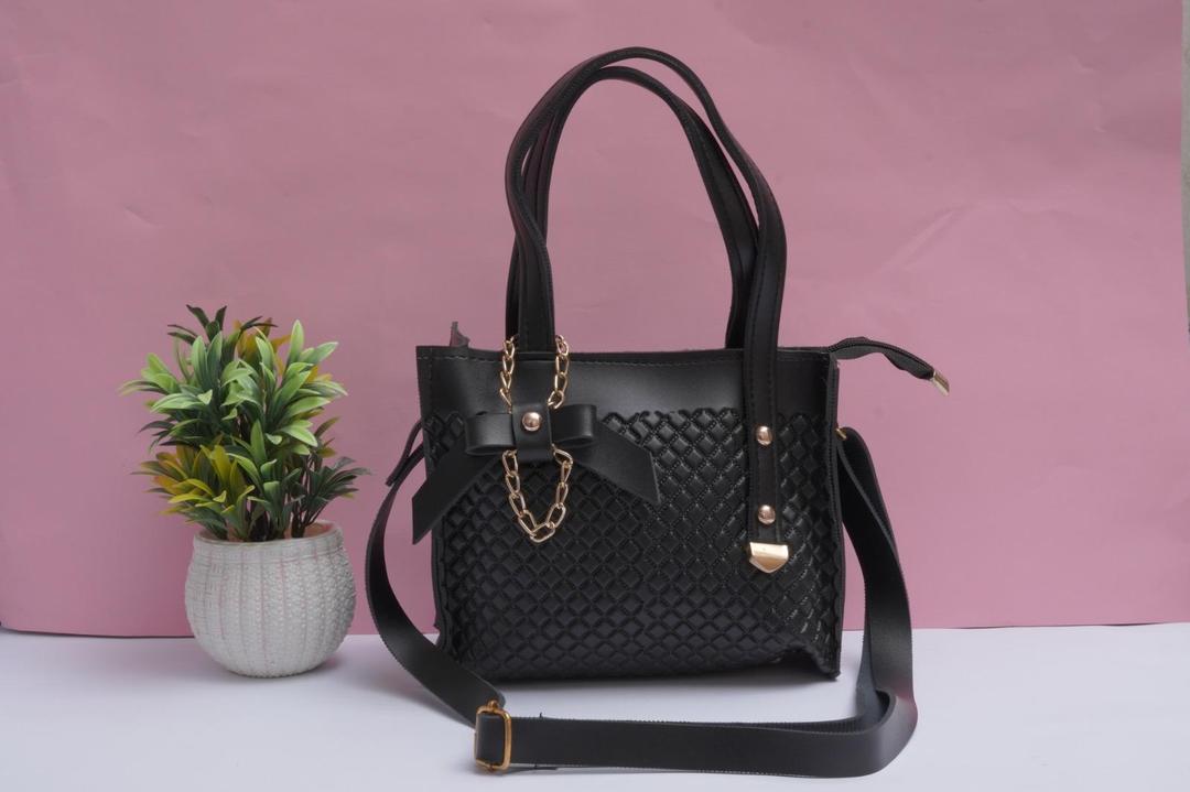 Trendy Women's Textured Hand Bag