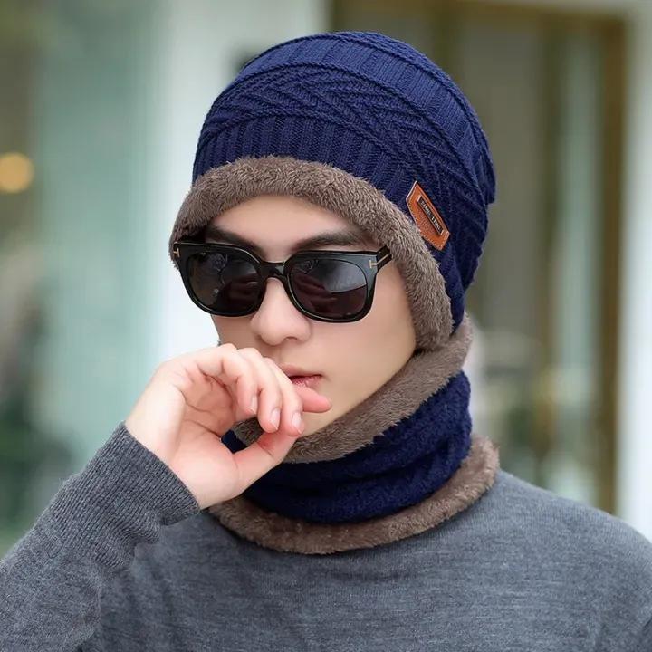 Stylish Beanie and Neck Warmer Set