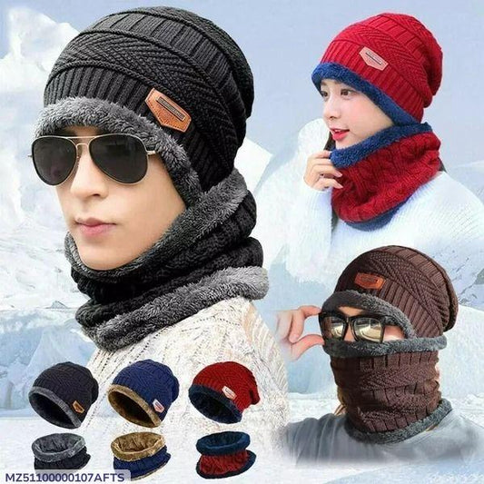 Stylish Beanie and Neck Warmer Set