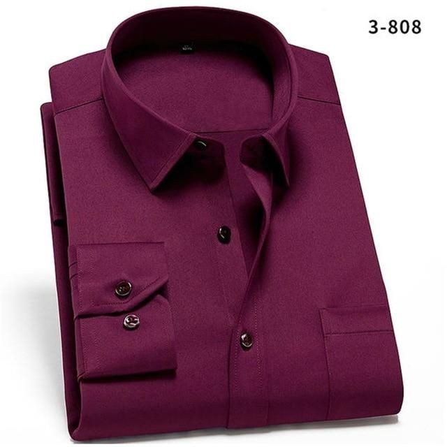 Premium Plain Cotton Formal Shirt