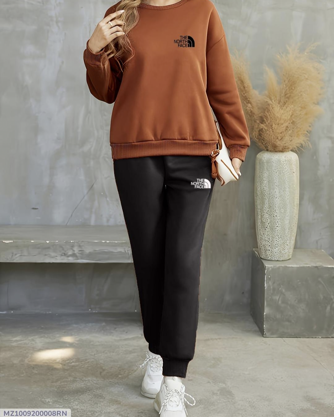 Unisex Plain Fleece Track Suit ( Sweatshirt+ Trouser )