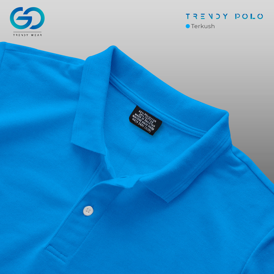 Men's Basic Polo Shirt Terkish